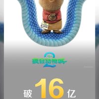 票房破16亿超越前作！《疯狂动物城2》成中国进口动画影史冠军