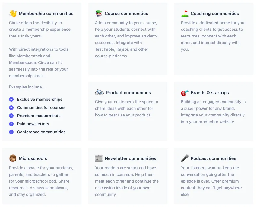 Circle.so 整体上最好的论坛软件