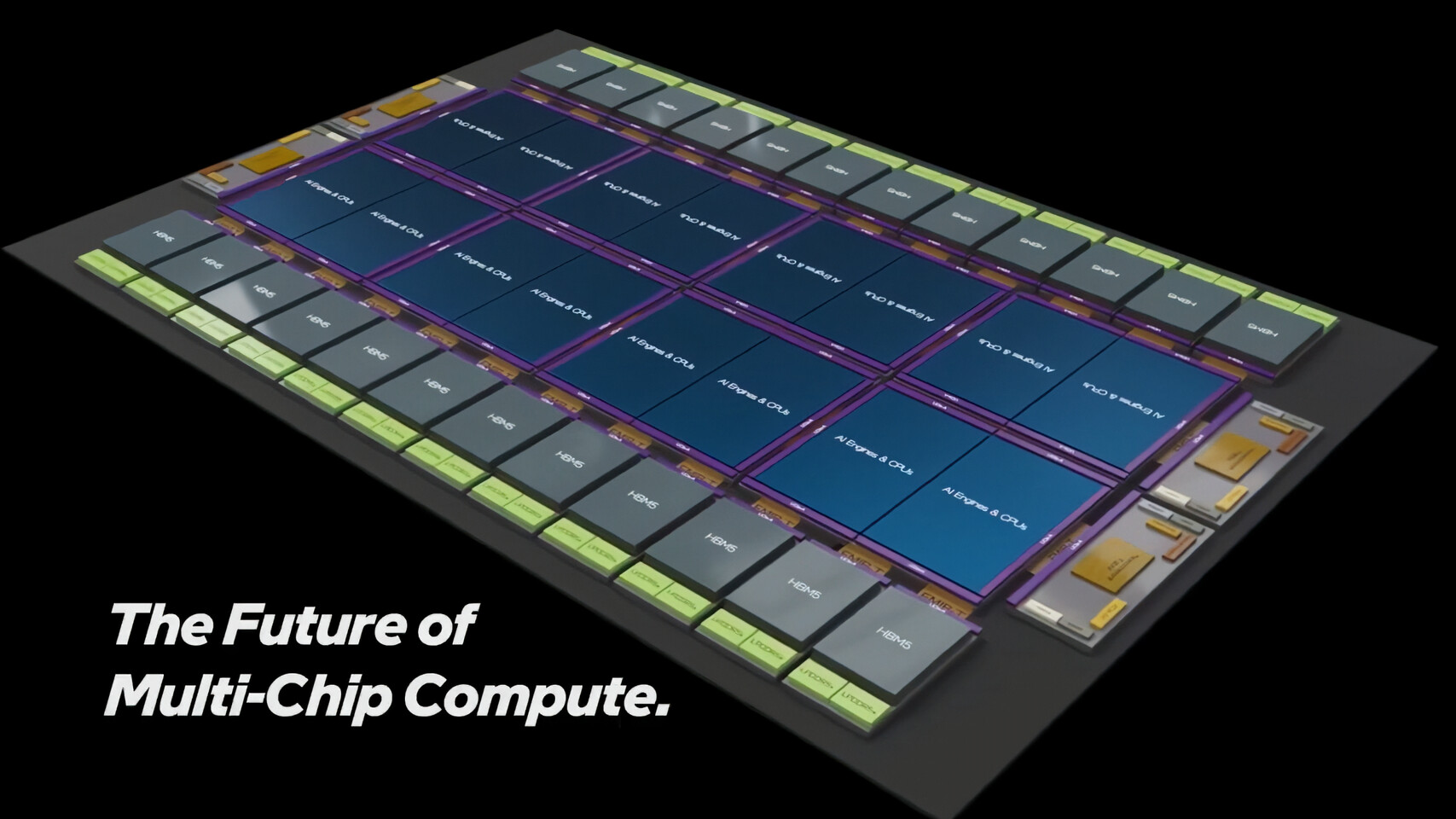 英特尔先进封装蓝图：单封装整合16颗计算芯片与24颗HBM5高带宽内存