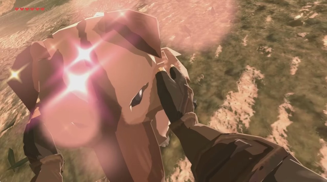 《塞尔达传说：旷野之息》VR mod发布 可实现与角色的触觉互动