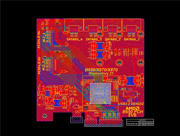 AMD 600/800芯片组竟然插在Intel 主板上！带来更多M.2 、SATA、USB